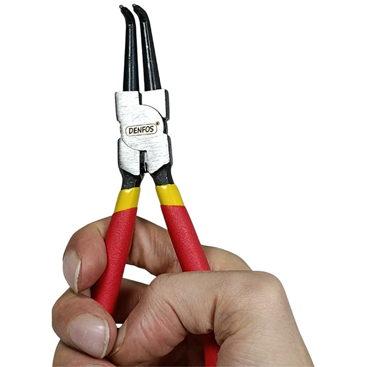 انبر خاربازکن دنفوس مدل دم کج سایز 7 اینچ