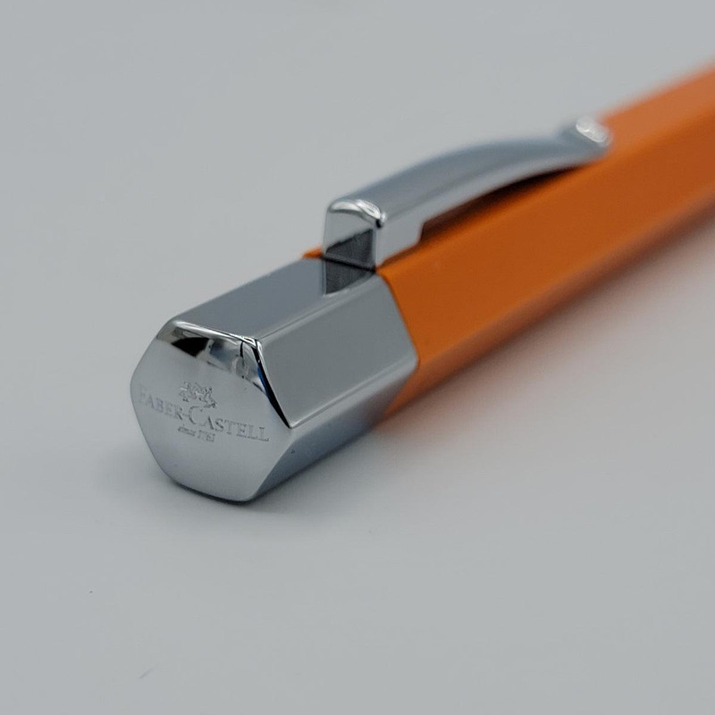 خودکار فابر کاستل مدل Ondoro precious resin orange-Ballpoint pen کد 150930