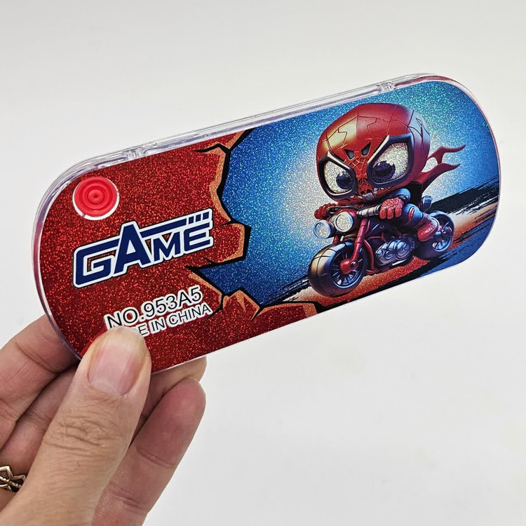 واتر گیم ناب سل مدل دو دکمه طرح اسپایدرمن موتور سوار کد WATER GAME SPIDER MAN NAAB003
