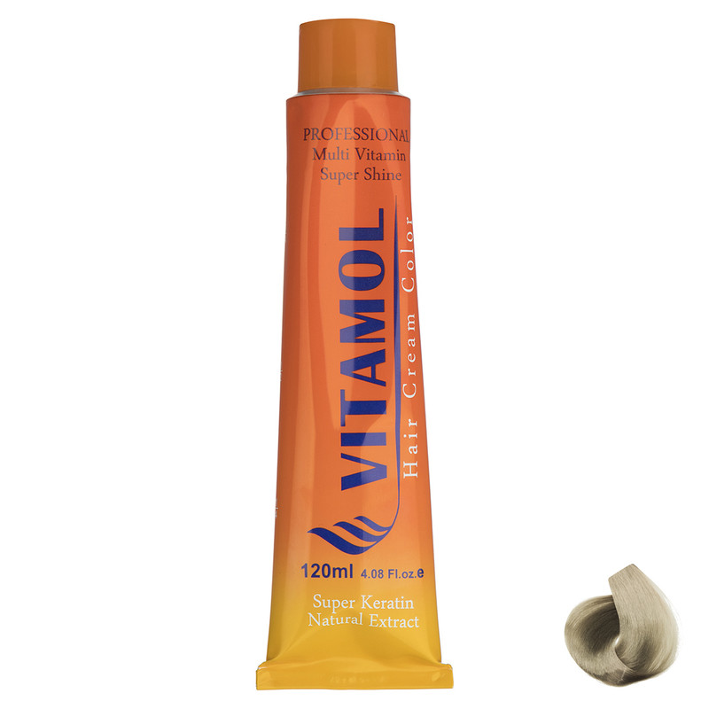 رنگ مو گیاهی ویتامول سری Matt مدل Platinium Blonde شماره 10.3