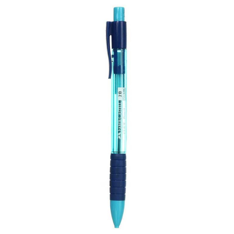 مداد نوکی 2 میلی متری فابر کاستل مدل کلیک کد 2B 1328 بسته 3 عددی