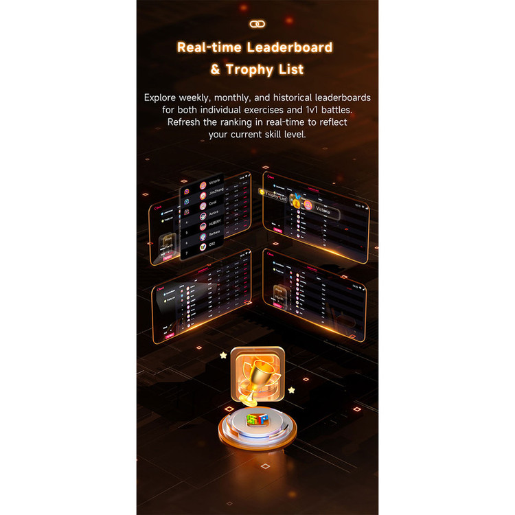 مکعب روبیک چی ای مدل هوشمند بلوتوثی SC-S کای وای 3×3 QY Smart Cube Standard