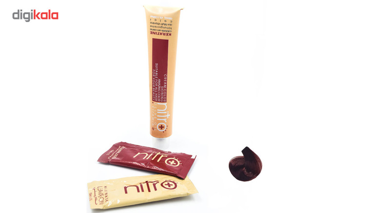 رنگ مو نیترو سری Keratine شماره 5.62 رنگ قرمز بلوطی