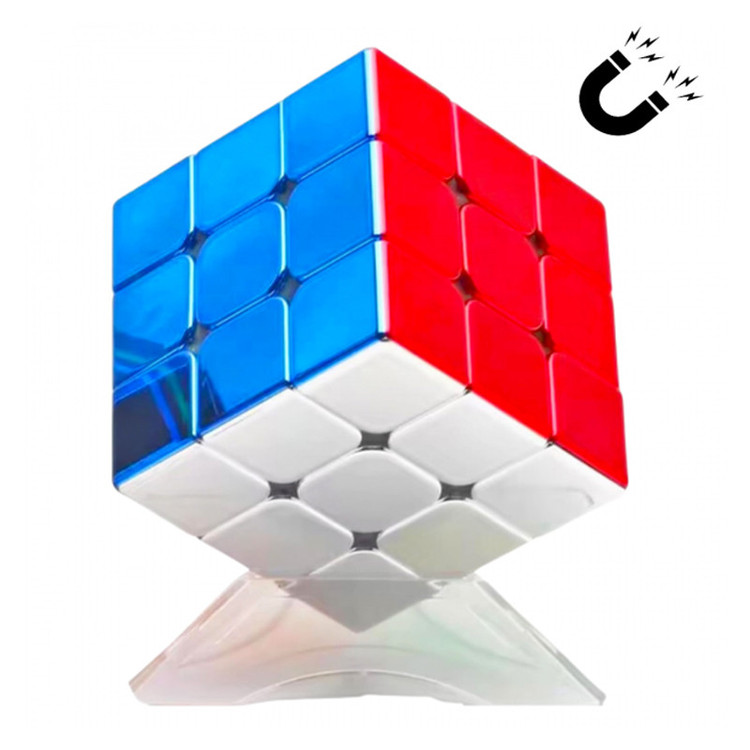 مکعب روبیک شنگشو مدل متالیک مگنتی 3×3