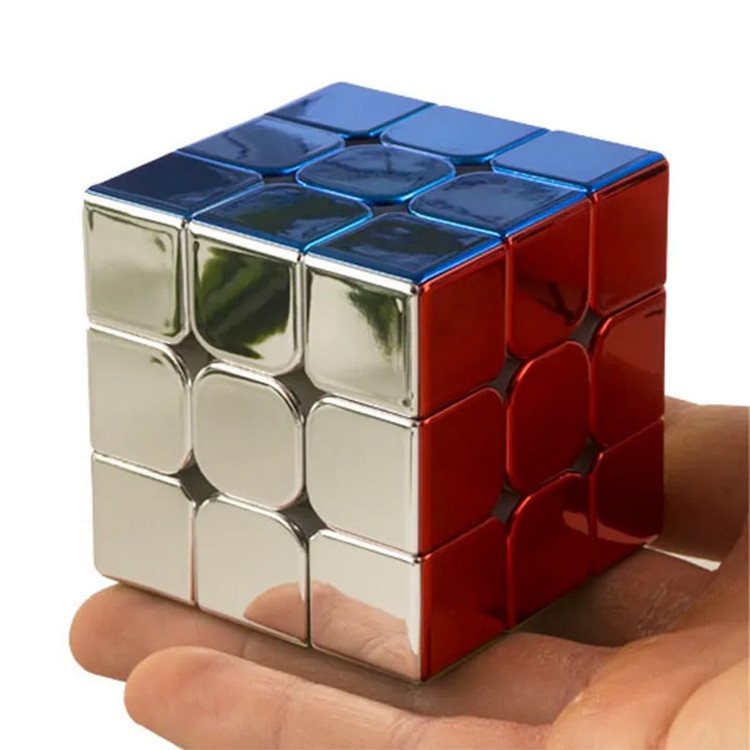 مکعب روبیک شنگشو مدل متالیک مگنتی 3×3