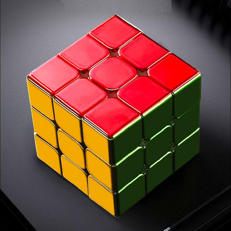 مکعب روبیک شنگشو مدل متالیک مگنتی 3×3