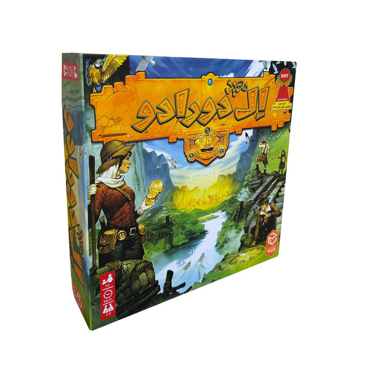 بازی فکری چهارپایه مدل معبد الدورادو مناسب برای بزرگسال و نوجوان