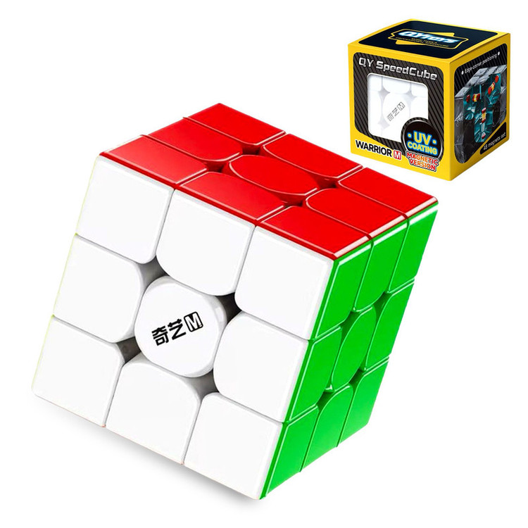 مکعب روبیک چی ای مدل وریور مگنت یو وی کای وای 3×3 QY Warrior M UV Coating