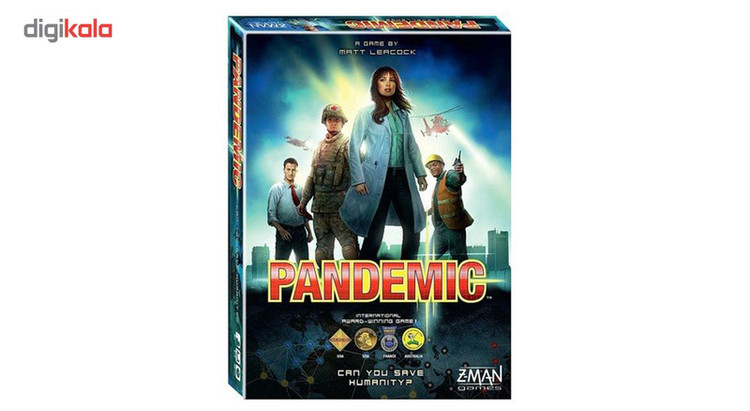 بازی رومیزی زدمن گیمز مدل Pandemic