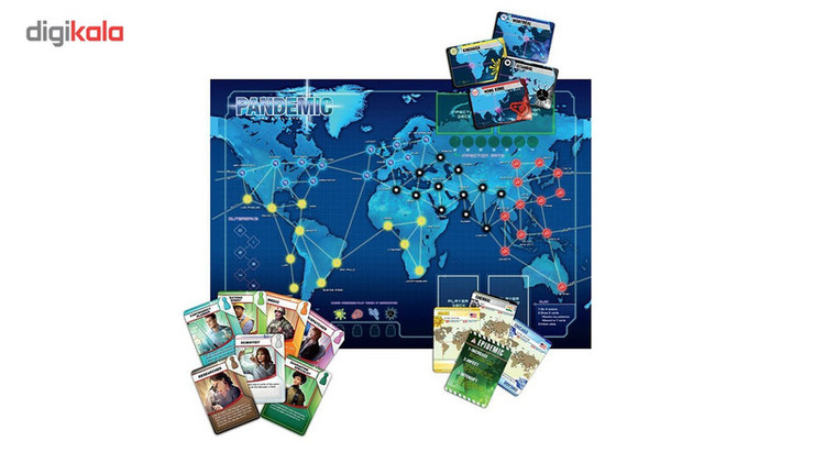 بازی رومیزی زدمن گیمز مدل Pandemic