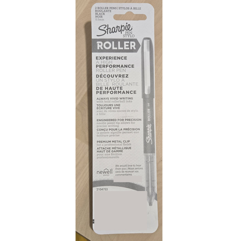 خودکار 0.5 میلی متری شارپی طرح Rollerbal کد 2093200 بسته 2 عددی