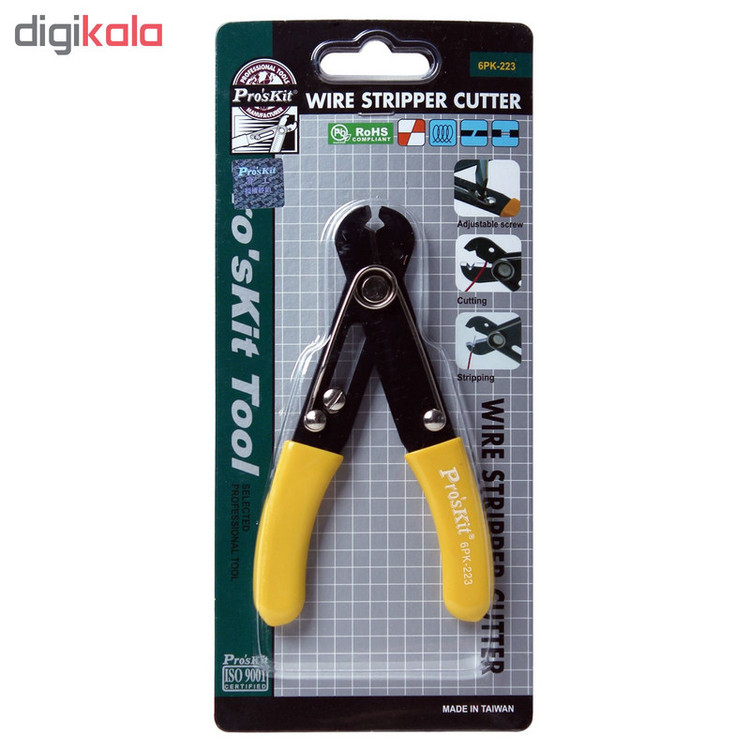 انبر سیم لخت کن پروسکیت مدل 6PK-223