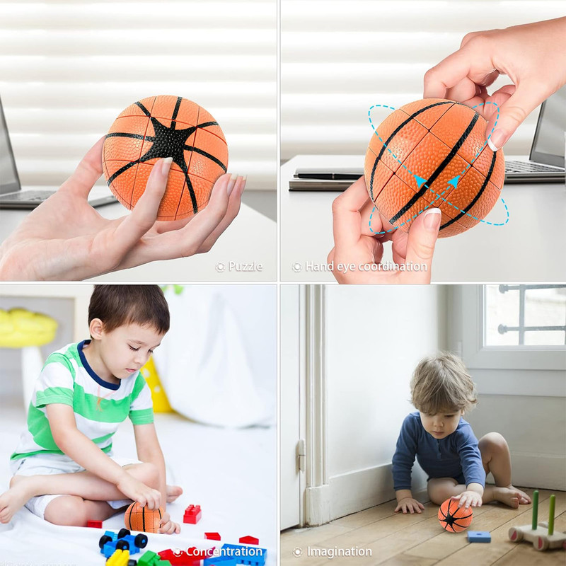 مکعب روبیک فنکسین مدل توپ بسکتبال FanXin Basketball 3×3