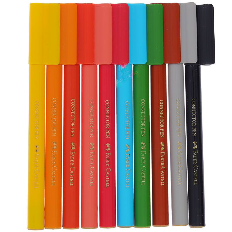 ماژیک رنگ آمیزی 20 رنگ فابر کاستل مدل Connector Pens  طیف پوست و کلاسیک