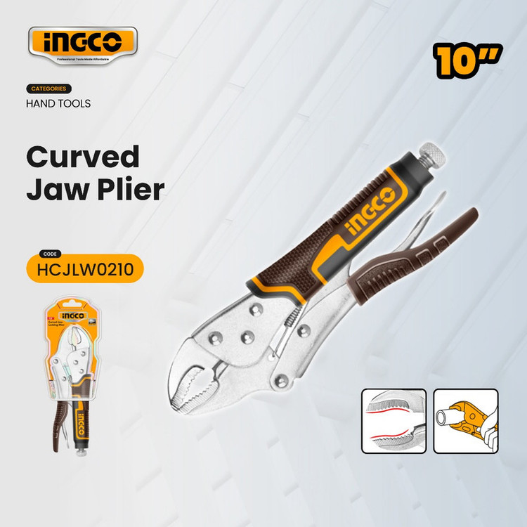 انبر قفلی اینکو مدل HCJLW0210 سایز 10 اینچ
