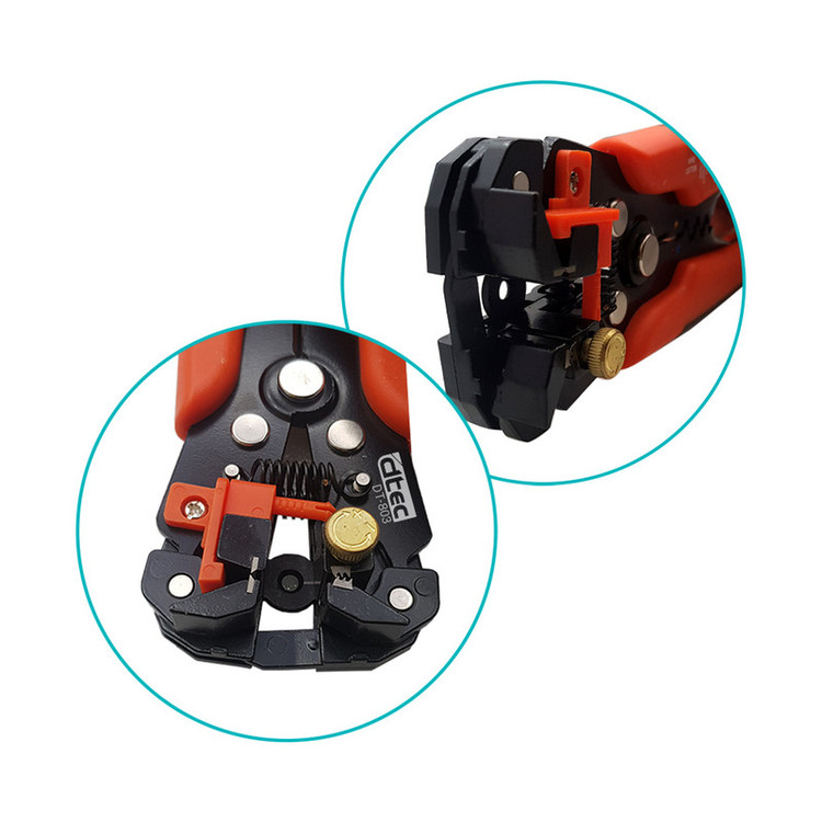 انبر سیم لخت کن چندکاره دی تک مدل DT-803 سایز 8 اینچ