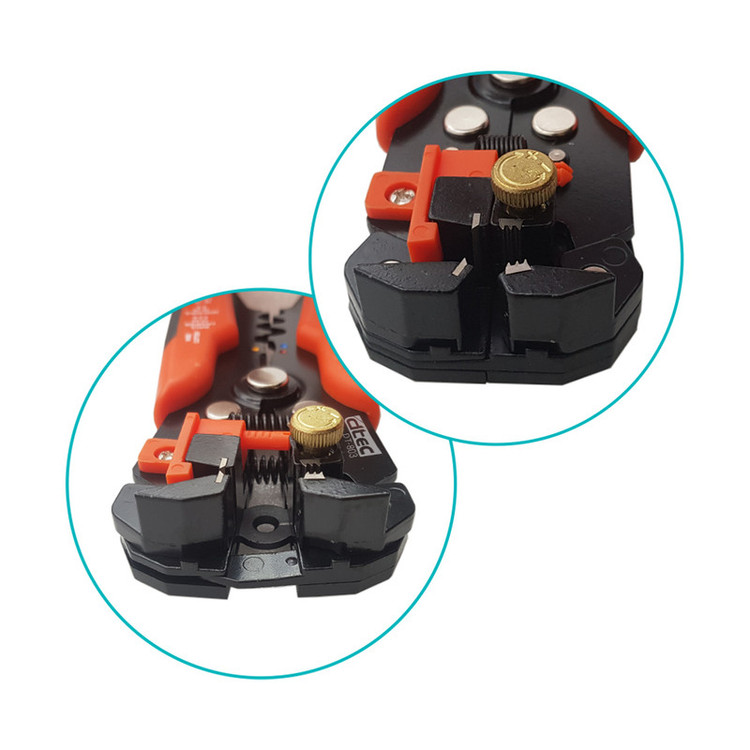 انبر سیم لخت کن چندکاره دی تک مدل DT-803 سایز 8 اینچ