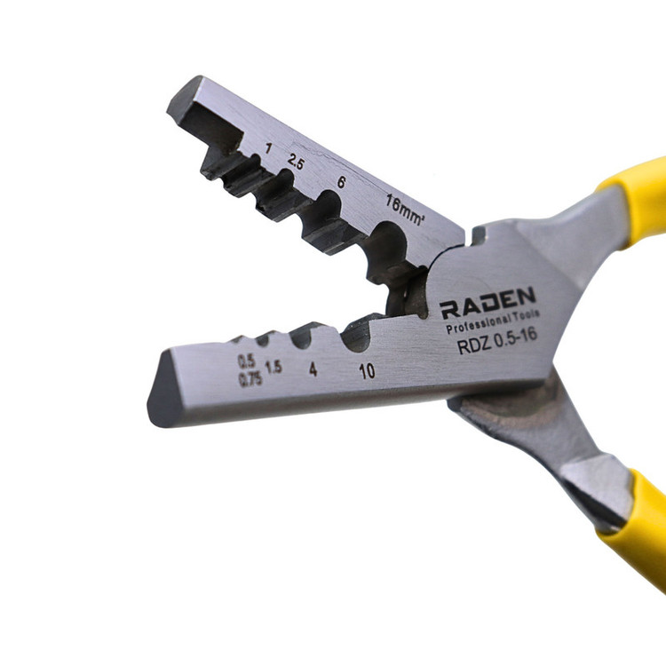 انبر پرس وایرشو دستی رادن مدل PZ0.5-16 سایز 8.5 اینچ