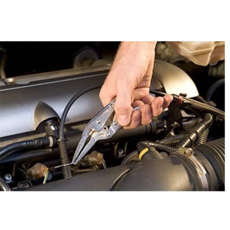 انبر قفلی دم باریک وایس گریپ مدل 1602L3-4LN سایز 4 اینچ