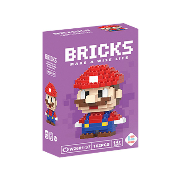 ساختنی 162 تکه مدل سوپر ماریو Super Mario کد M3037