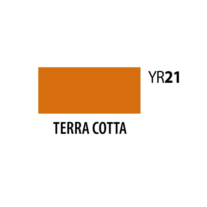 ماژیک راندومدل دو سر کد 21 رنگ Terracotta