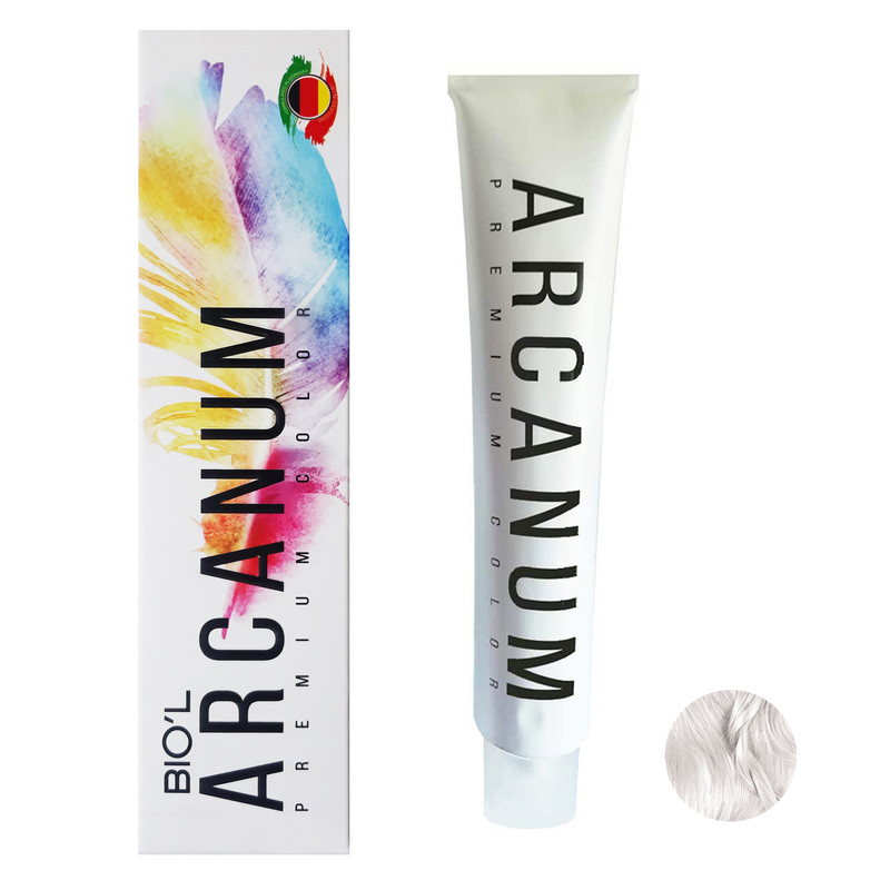 رنگ مو بیول مدل Arcanum شماره 000 حجم 120 میلی لیتر رنگ بلوند سفید ویژه روشن