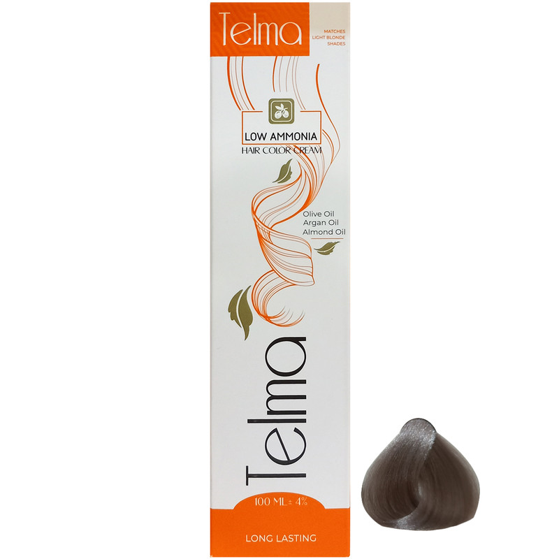 رنگ مو تلما مدل Low Ammonia شماره 99.92 حجم 100 میلی لیتر رنگ کروماتیک