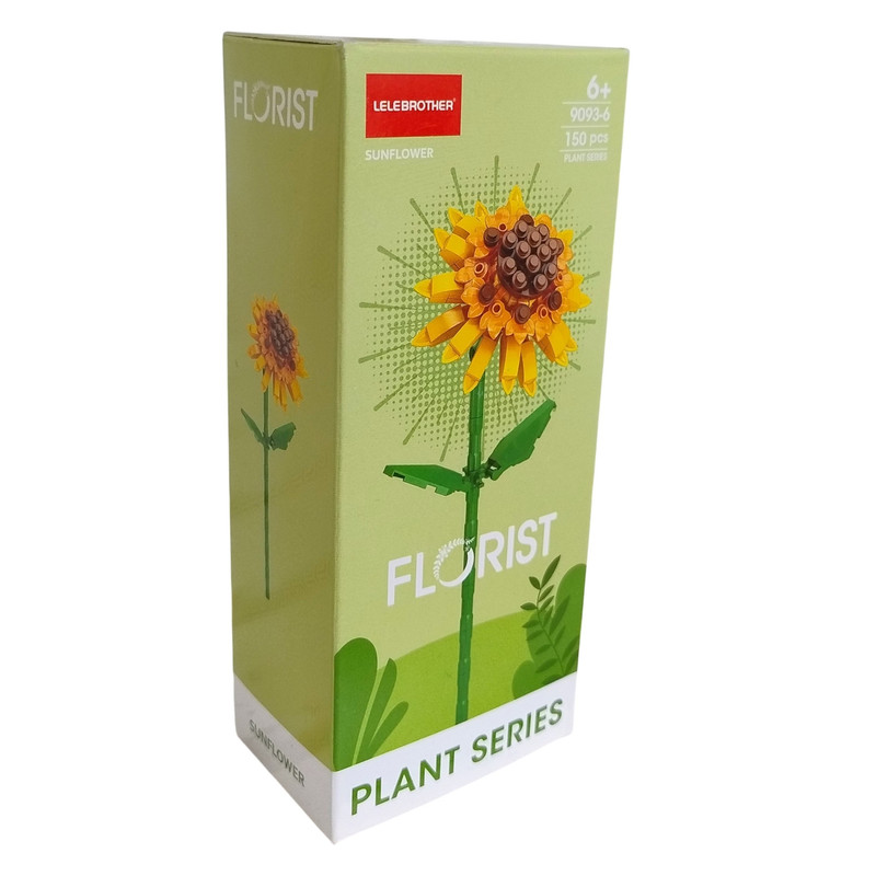 ساختنی 150 تکه لیلیبرادر مدل گل آفتابگردان طرح SUNFLOWER