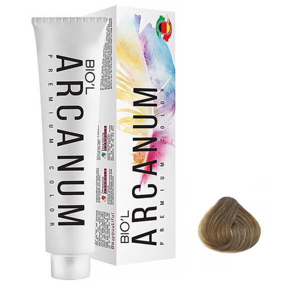 رنگ مو بیول مدل Arcanum شماره 6.0 حجم 100 میلی لیتر رنگ بلوند تیره طبیعی