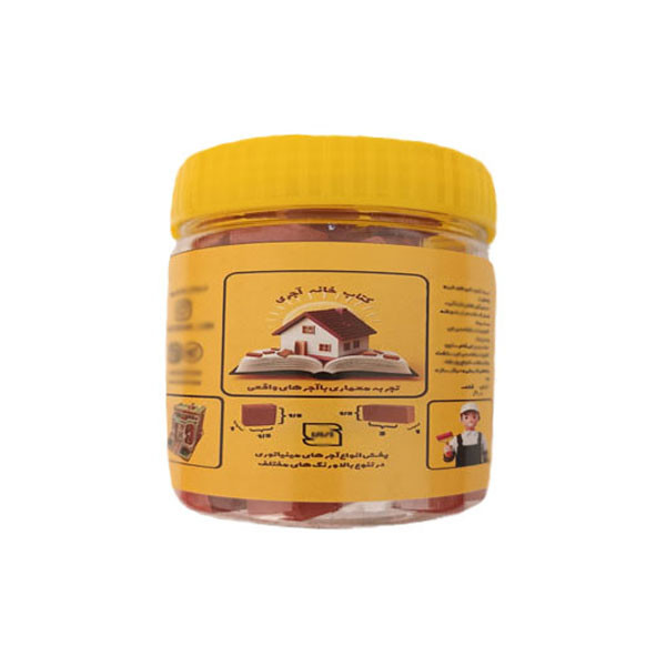 ساختنی مدل آجرمینیاتوری کفپوش 50 عددی