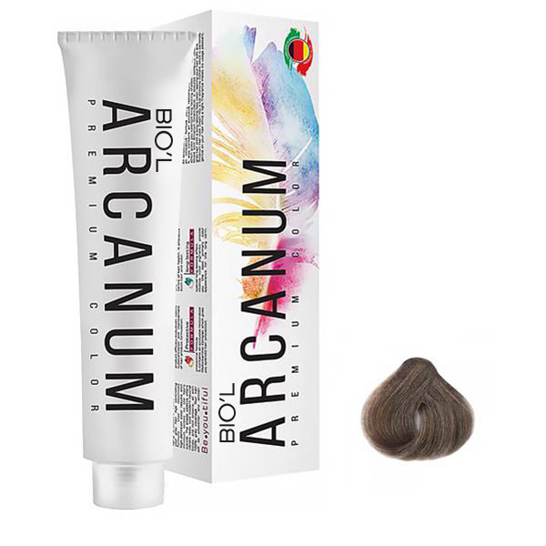 رنگ مو بیول مدل Arcanum شماره 7.8 حجم 100 میلی لیتر رنگ بلوند شکلاتی متوسط