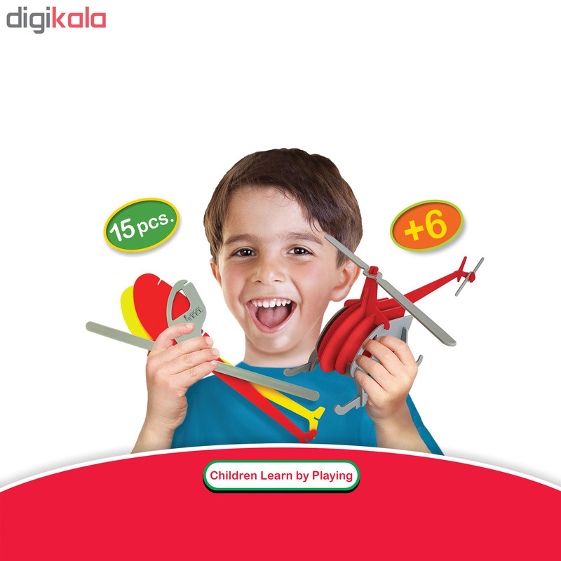 ساختنی صنایع آموزشی مدل هلی کوپتر کد 344