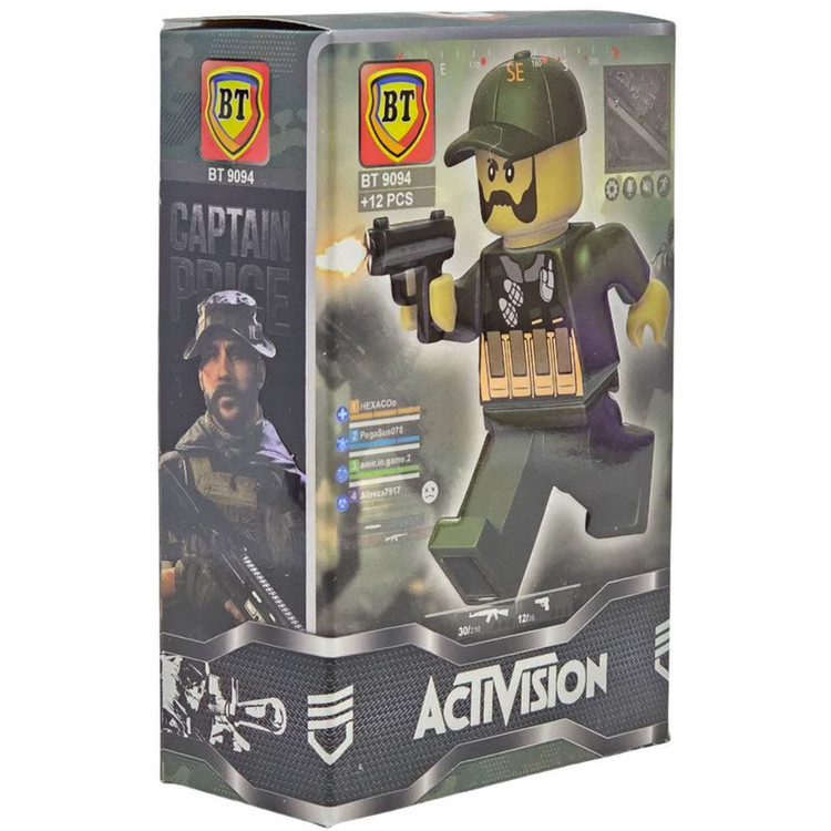 ساختنی 12 تکه ناب سل مدل CALL OF DUTY BT9093 کد 02