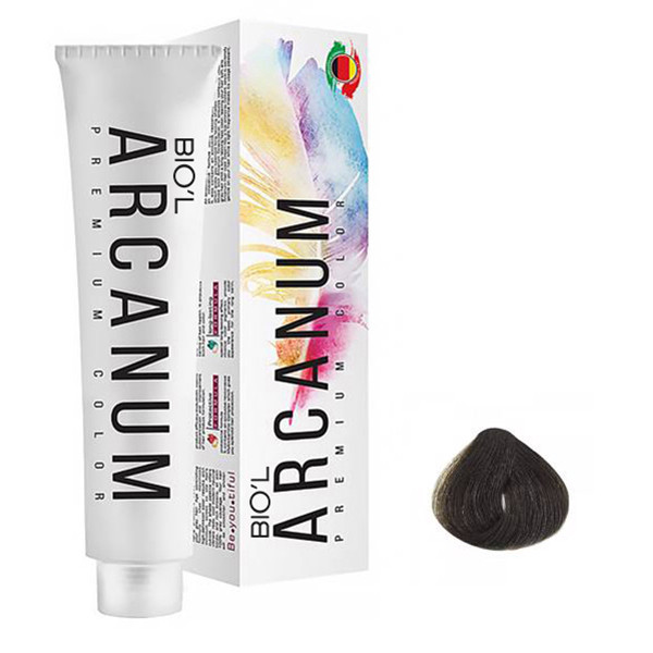 رنگ مو بیول مدل Arcanum شماره 4.7 حجم 100 میلی لیتر رنگ زیتونی متوسط