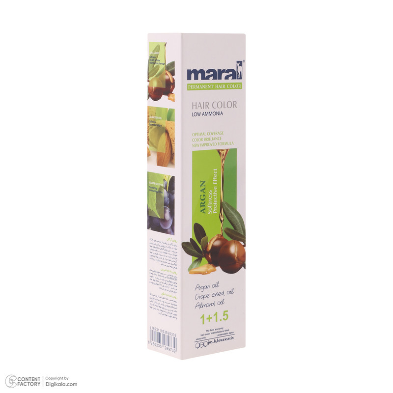 رنگ مو مارال سری طبیعی شماره 5.0 حجم 100 میلی لیتر رنگ قهوه ای روشن