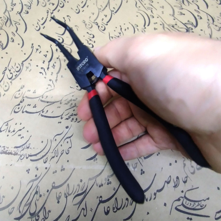 انبر خار باز کن سرکج اینتکرو مدل pliers سایز 7 میلی متر