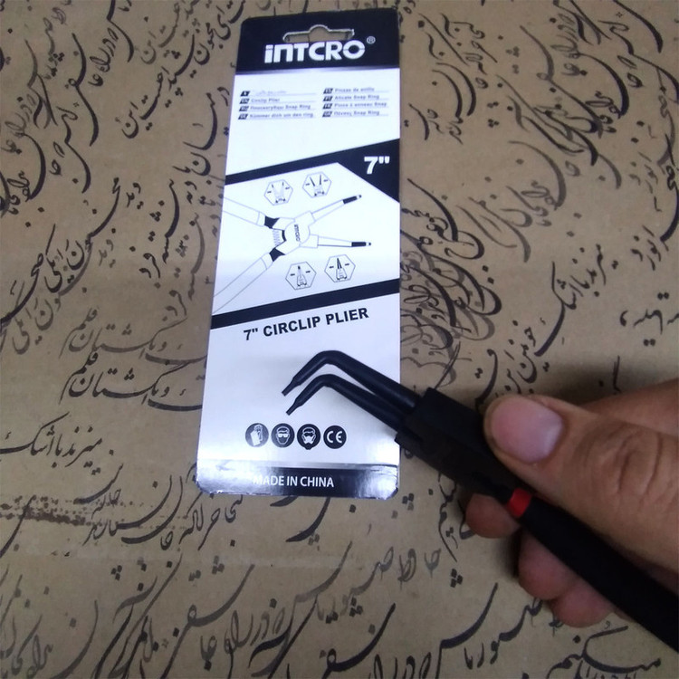 انبر خار باز کن سرکج اینتکرو مدل pliers سایز 7 میلی متر