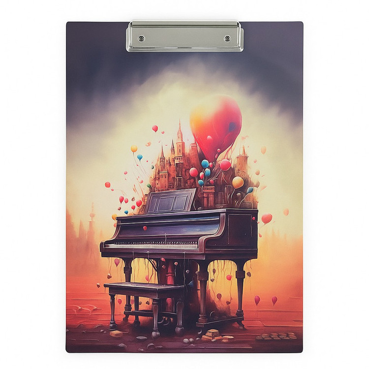 تخته شاسی مدل فانتزی پیانو کد AM-109 سایز A4