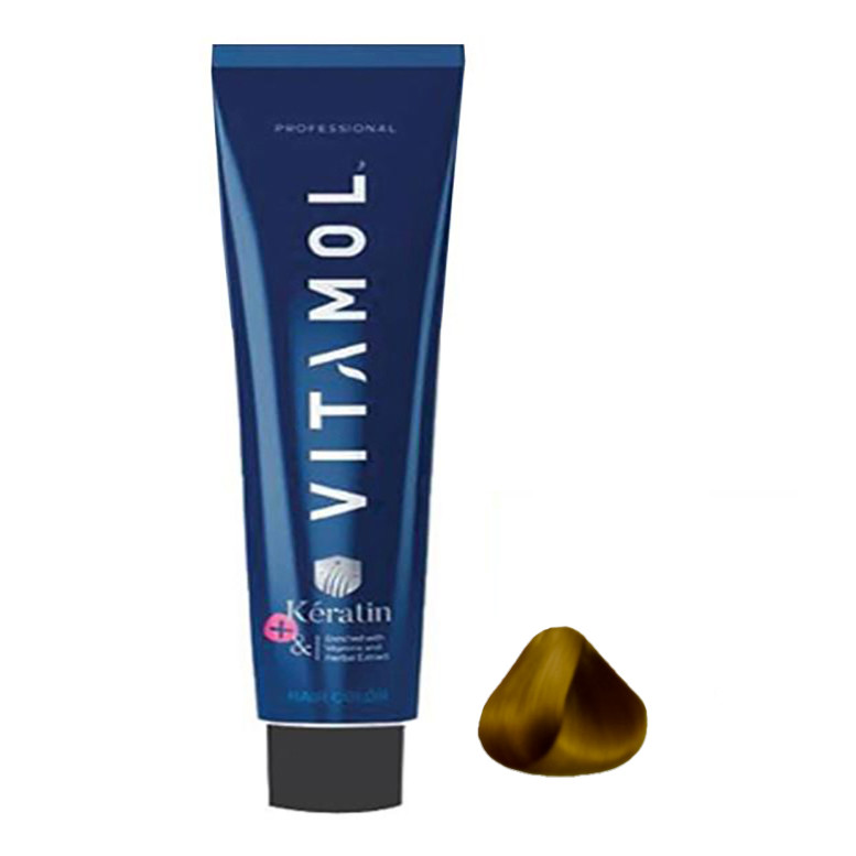 رنگ مو ویتامول سری Smoky شماره 8.1 حجم 120 میلی لیتر رنگ بلوند دودی روشن