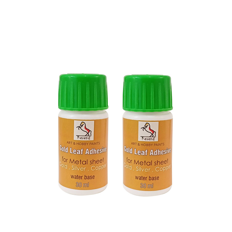 چسب ورق طلا کرند کد GLA30-02 حجم 30 میلی لیتر بسته 2 عددی