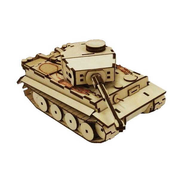 ساختنی مدل ماکت چوبی تانک کد M93