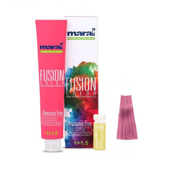رنگ مو مارال مدل Fusion شماره 7.916 حجم 100 میلی لیتر رنگ کوارتز صورتی