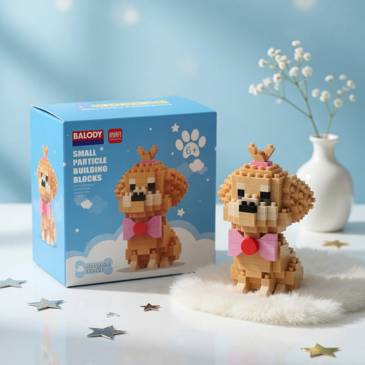 ساختنی 199 تکه بالودی مدل Golden Retrieve کد 182488