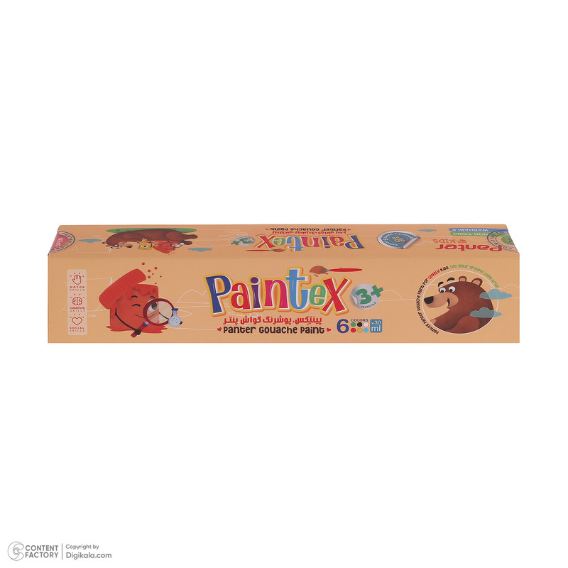 گواش پنتر مدل Paintex بسته 6 عددی