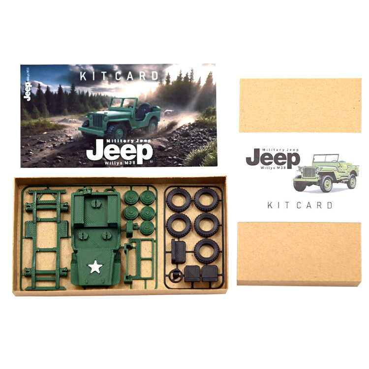 ساختنی 19 تکه مدل جیپ jeep-m38