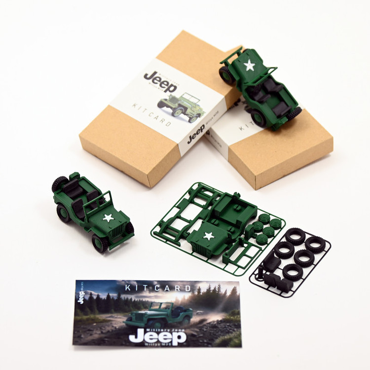 ساختنی 19 تکه مدل جیپ jeep-m38