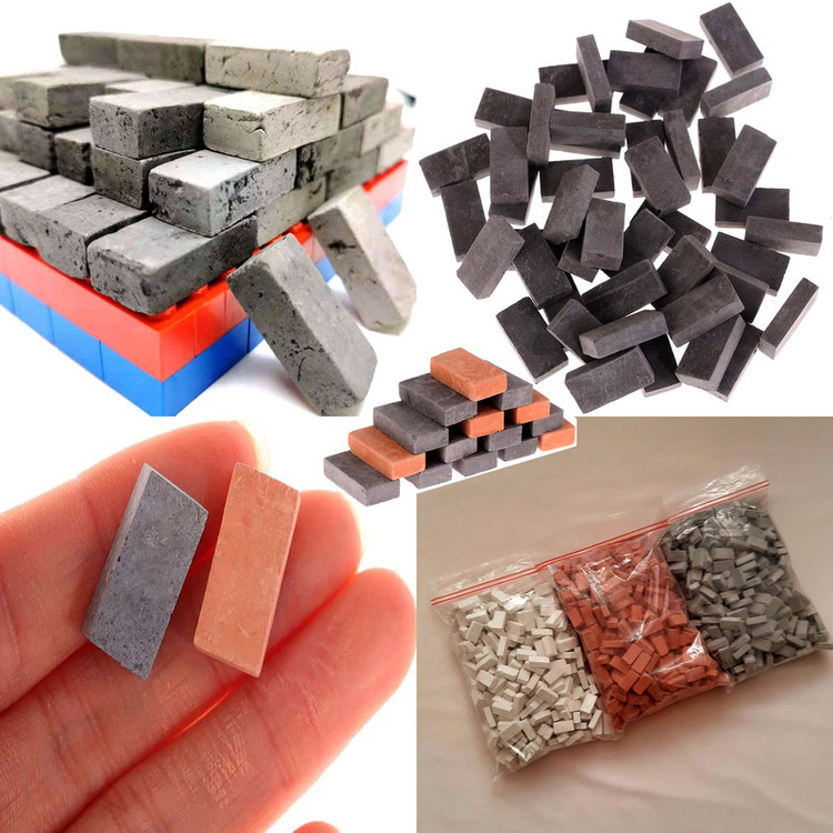 ساختنی مدل آجر مینیاتوری کد Cube 005 بسته 555 عددی