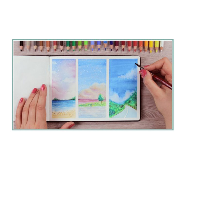 رنگ آکرلیک لکسوو مدل ِNanocolor حجم 60 میلی لیتر مجموعه 3 عددی