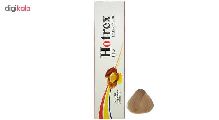 رنگ مو هاترکس سری Honey شماره 7.34 حجم 100 میلی لیتر رنگ بلوند عسلی متوسط