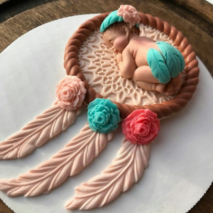 سیلیکون قالب گیری به گز مدل نوزاد